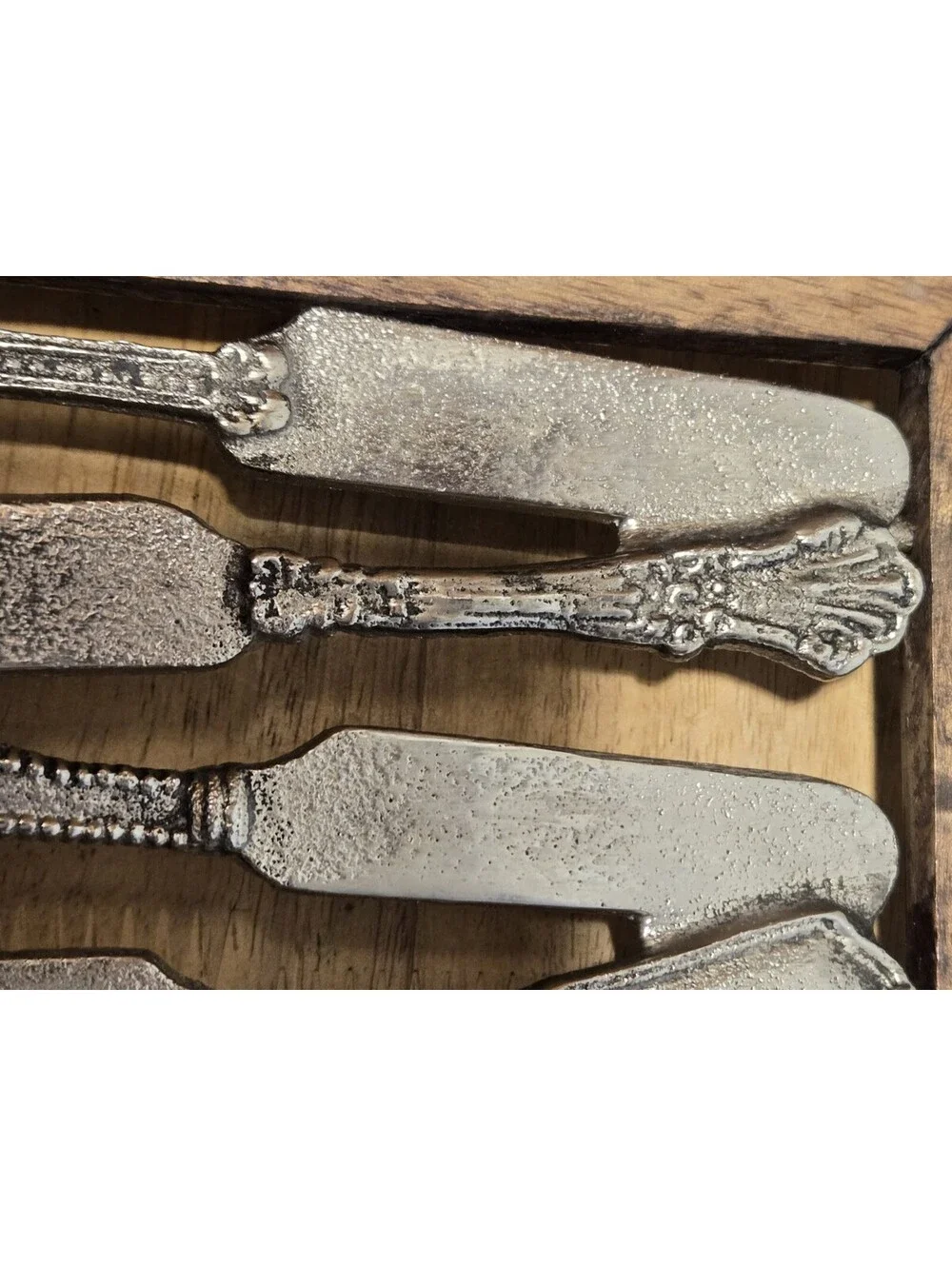 Unique Flatware Wooden Frame TRIVET HOT PLATE 8.5